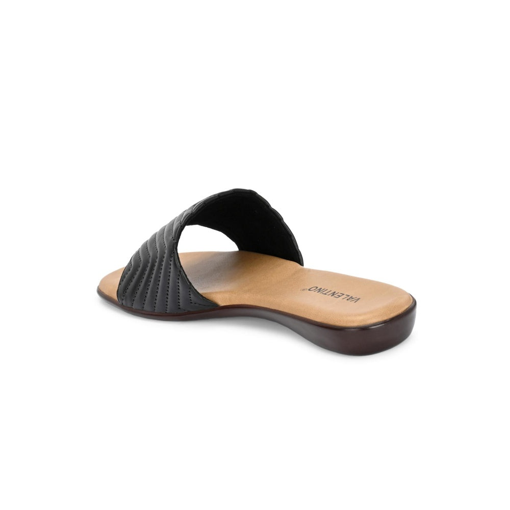 Valentino Women Black Flats