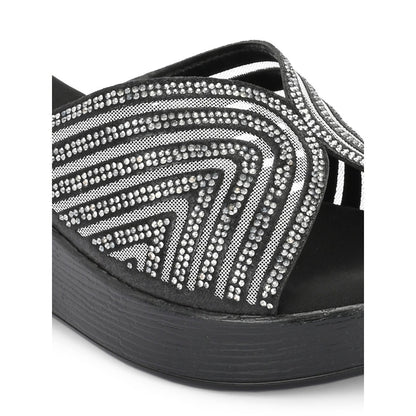Valentino Women Premium Black Wedges