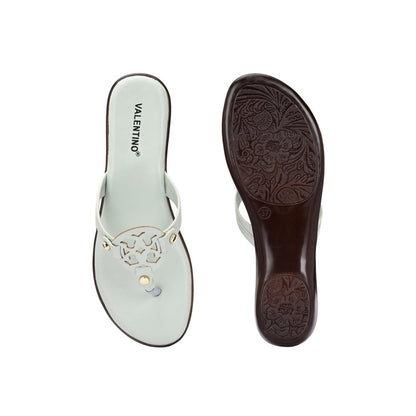 Valentino Women Green Sandals