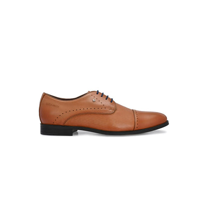 Valentino Men Premium Leather Cap Toe Formal Shoes