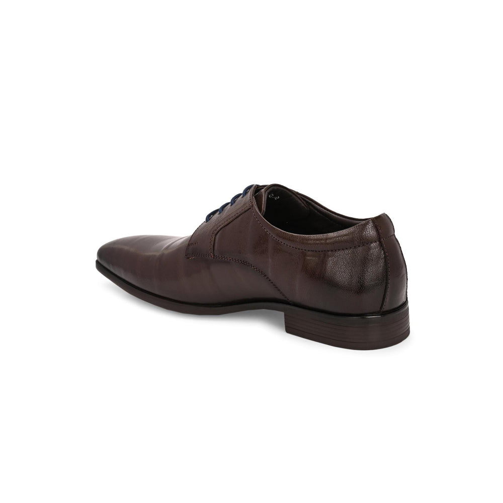 Valentino Men Premium Leather Lace-Up Formal Shoes