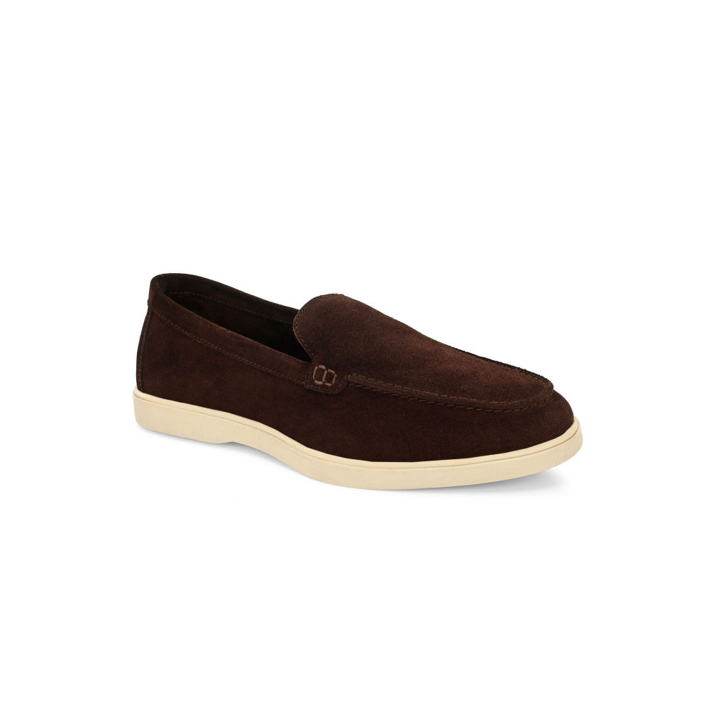 Valentino West Port Men Brown Trendy Leather Loafers