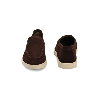 Valentino West Port Men Brown Trendy Leather Loafers