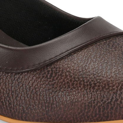Valentino Women Brown Pointed-Toe Block Heel Pumps