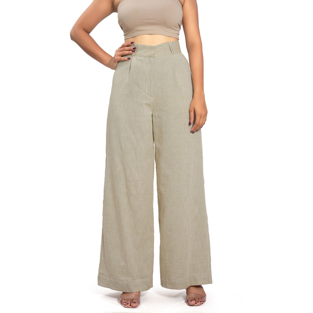 Vana Ethnics Sustainable Pastel Green Pant