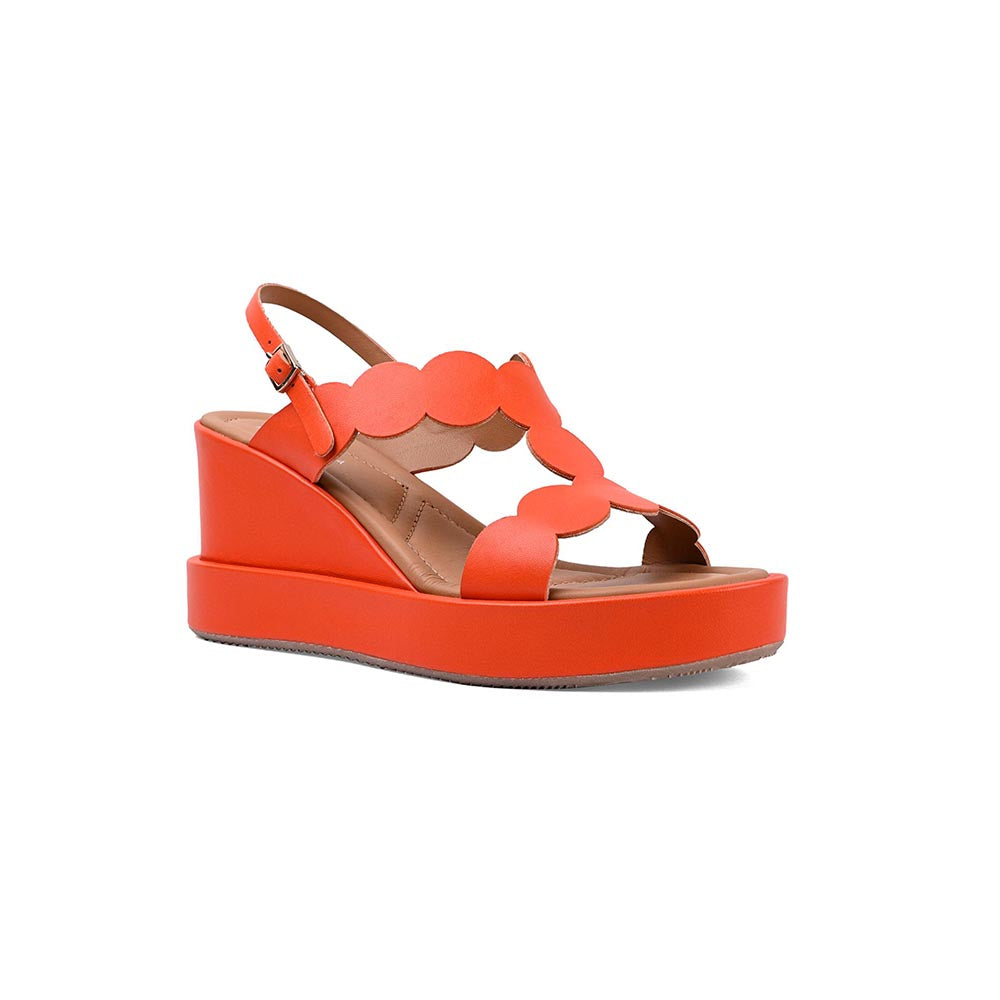Vanilla Moon Oberoi Buckle Heels - Orange