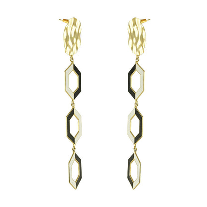 VARNIKA ARORA Black Adara Earrings