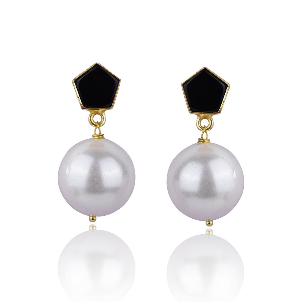 VARNIKA ARORA Noir Studs