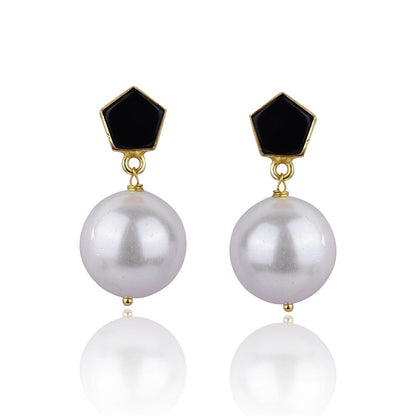 VARNIKA ARORA Noir Studs