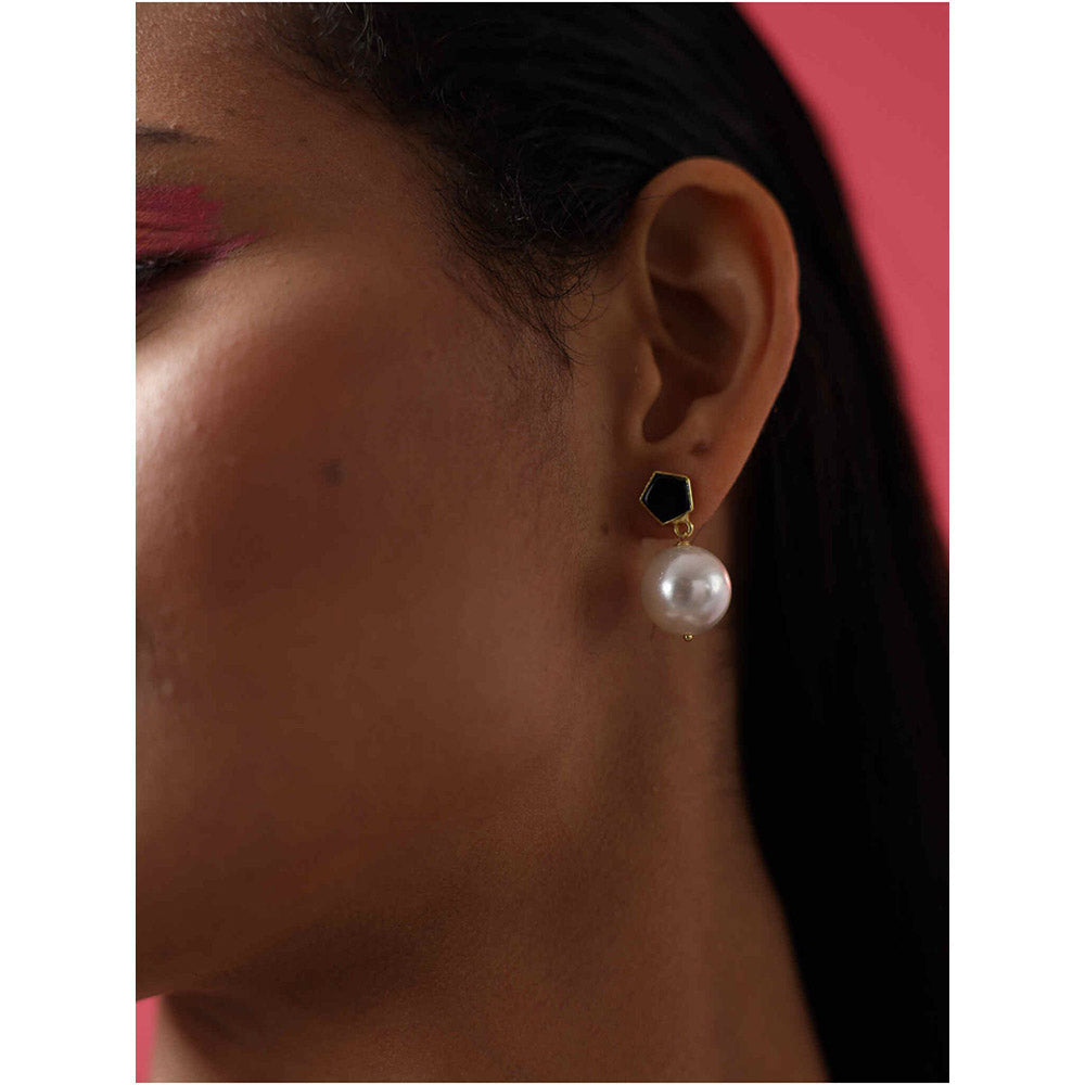 VARNIKA ARORA Noir Studs