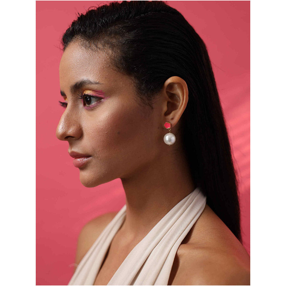 VARNIKA ARORA Noir Studs