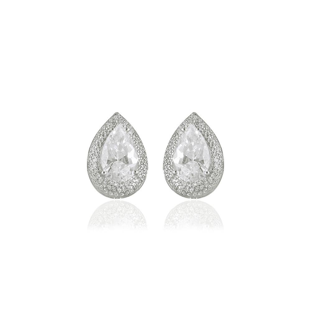 VARNIKA ARORA Cz Bloom Whisper Studs