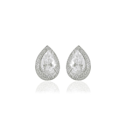 VARNIKA ARORA Cz Bloom Whisper Studs