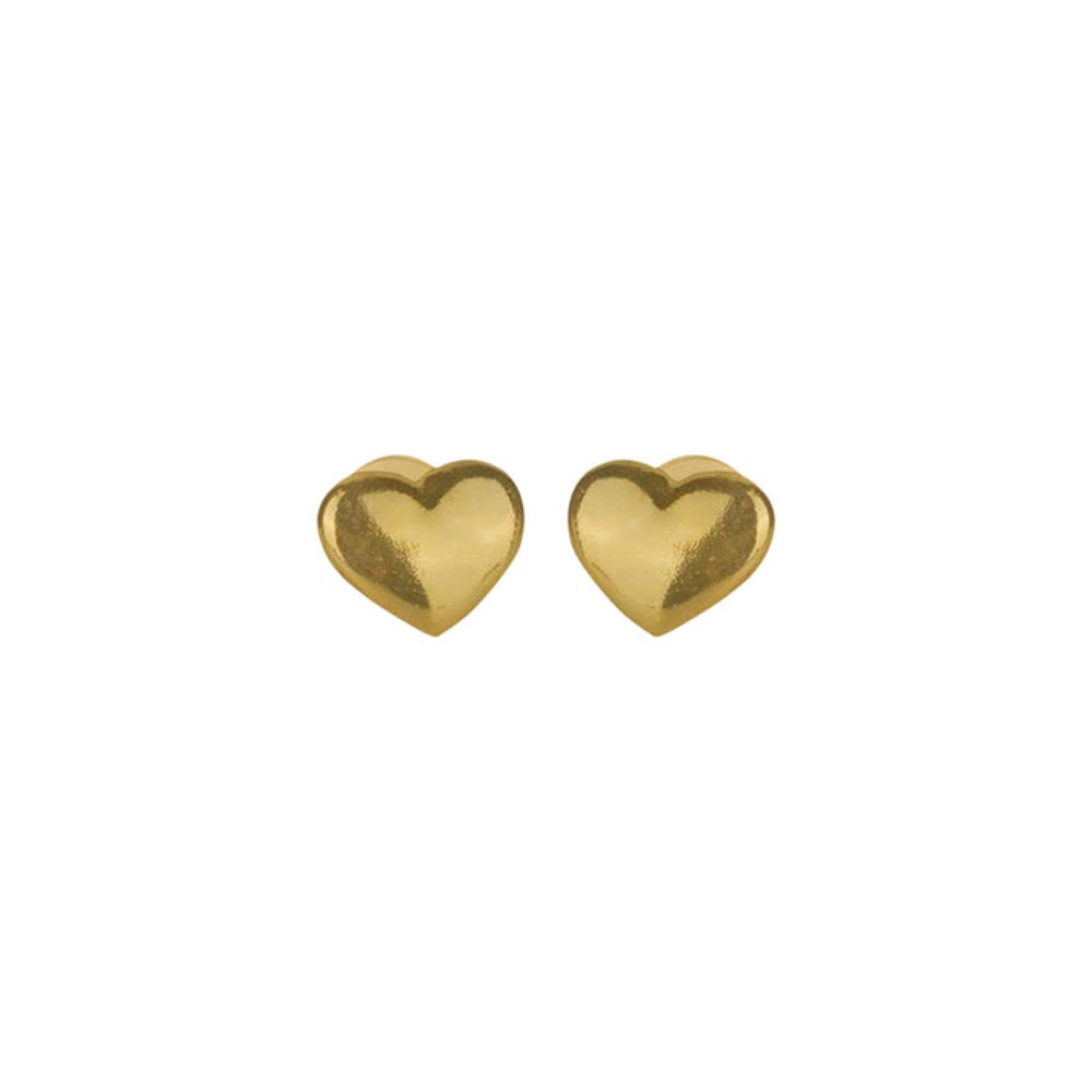VARNIKA ARORA Hearty Gold Studs