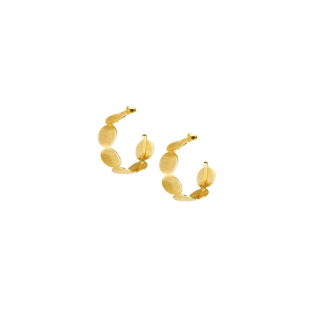 VARNIKA ARORA Gold Plated Gloria Hoops