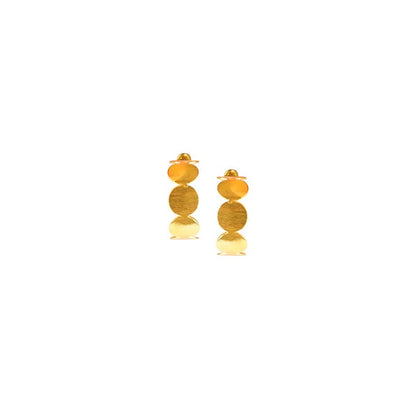 VARNIKA ARORA Gold Plated Gloria Hoops