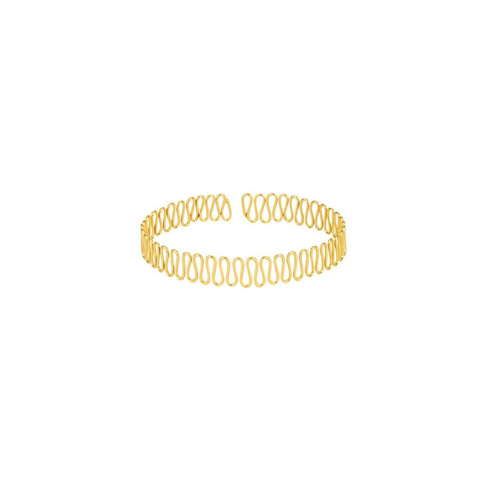 VARNIKA ARORA Spiral Gold Plated Choker