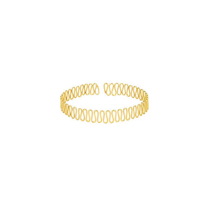 VARNIKA ARORA Spiral Gold Plated Choker