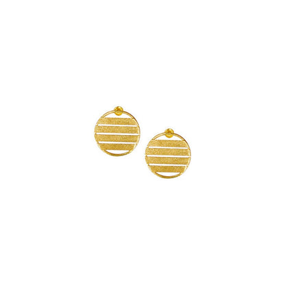 VARNIKA ARORA Gold Plated Glimpse Studs