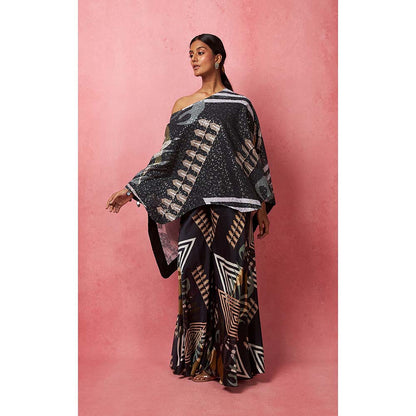 Vedika M Multi-Color Sequinned Drop Shoulder Top (Set of 2)