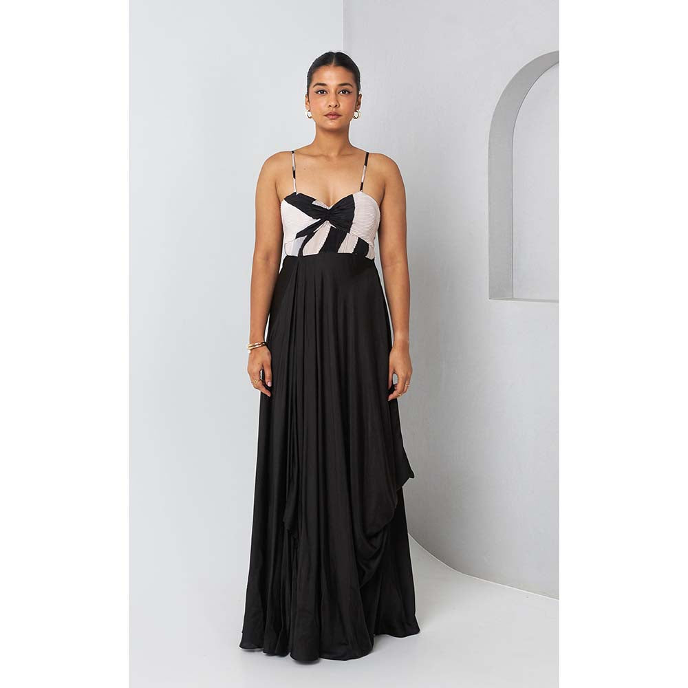 Vedika M Black Long Dress