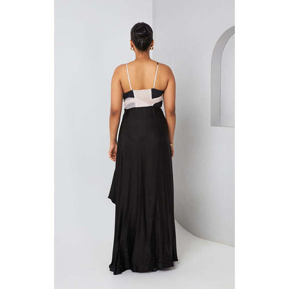 Vedika M Black Long Dress