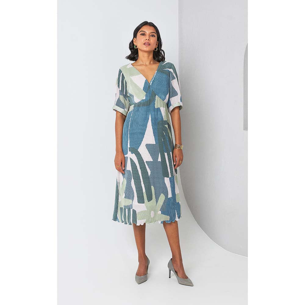 Vedika M Blue Midi Dress