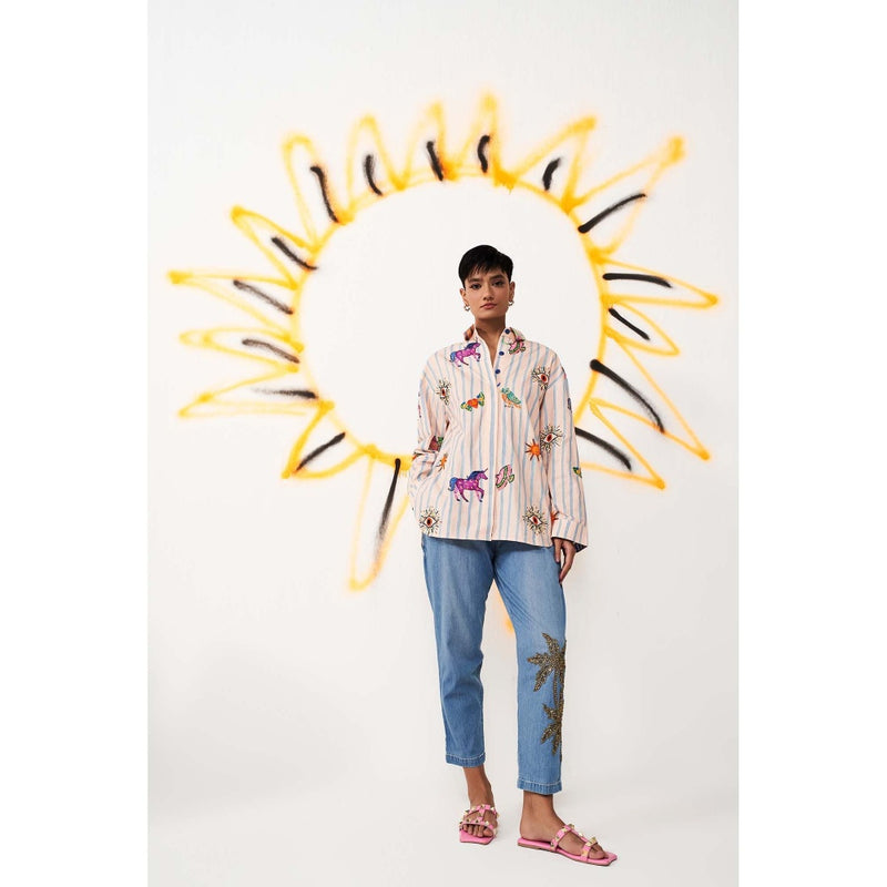 Verb Pink Raeya Shirt