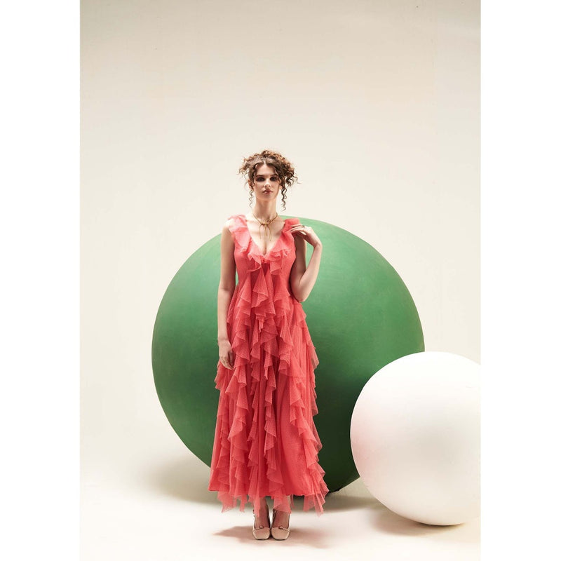 Verb Peach Chhavvi Maxi Dress