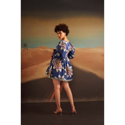 Verb Blue Amara Mini Dress