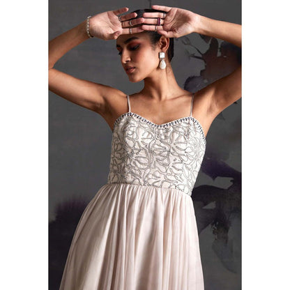 Verb Ivory Ivina Corset Maxi Dress
