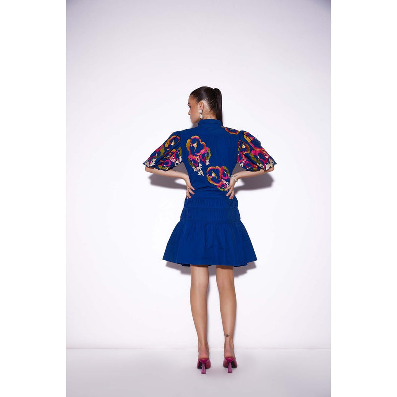 Verb Blue Carina Mini Dress