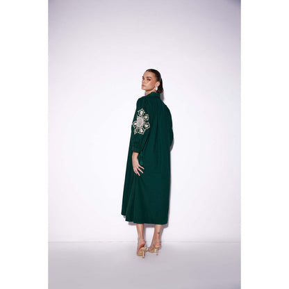 Verb Green Aerin Midi Dress