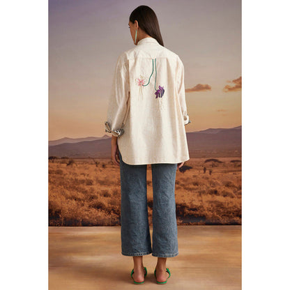 Verb Beige Gurleen Gambhir In Our Chiara Shirt