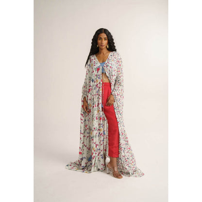Vishala Shree White Calandiva Cape