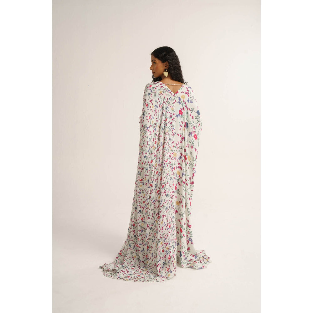 Vishala Shree White Calandiva Cape