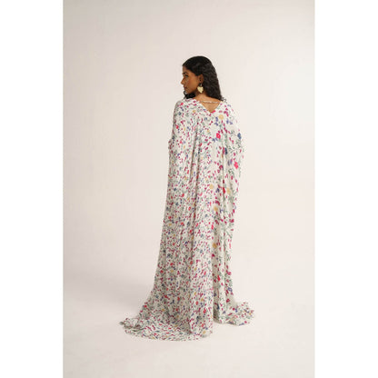 Vishala Shree White Calandiva Cape
