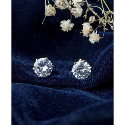 VIVINIA By Vidhi Mehra Gold Plated Womens Stud Earrings