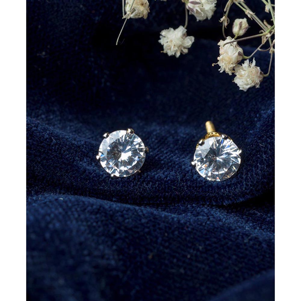 VIVINIA By Vidhi Mehra Gold Plated Womens Stud Earrings
