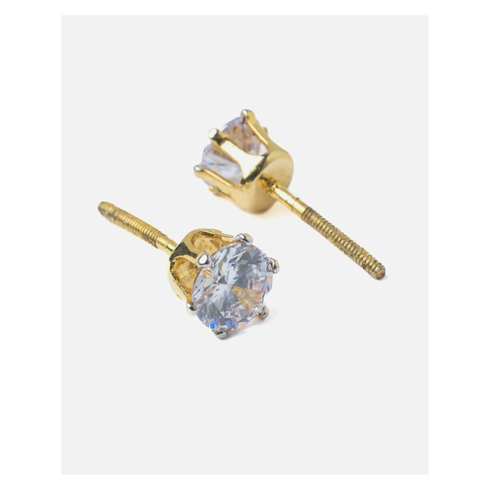 VIVINIA By Vidhi Mehra Gold Plated Womens Stud Earrings
