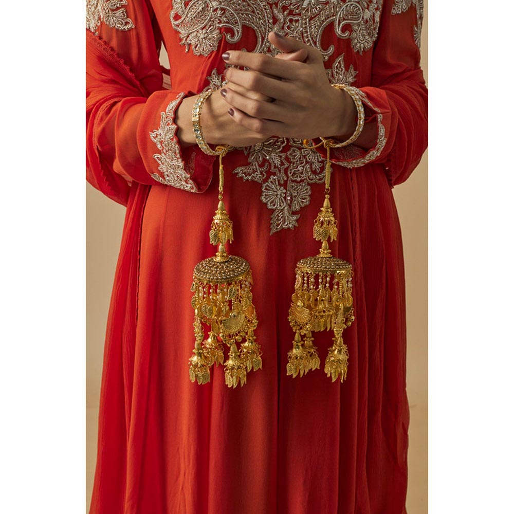 VIVINIA By Vidhi Mehra Gold Plated Womens Kaleeras