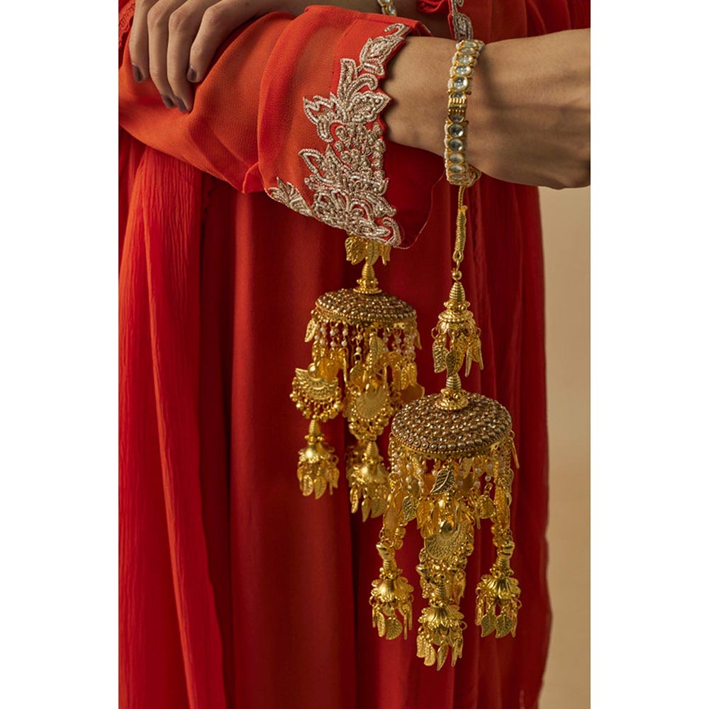 VIVINIA By Vidhi Mehra Gold Plated Womens Kaleeras