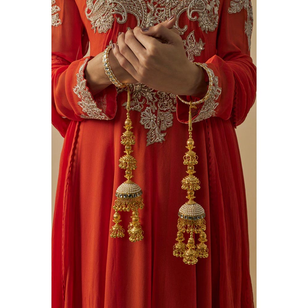 VIVINIA By Vidhi Mehra Gold Plated Womens Kaleeras