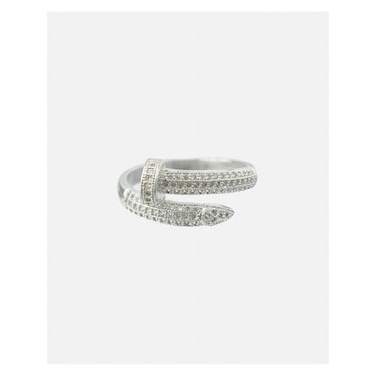 VIVINIA By Vidhi Mehra Zia 2.0 Silver Plated Womens Zircon Ring