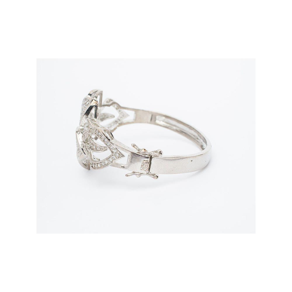 VIVINIA By Vidhi Mehra Silver Plated Womens Kada