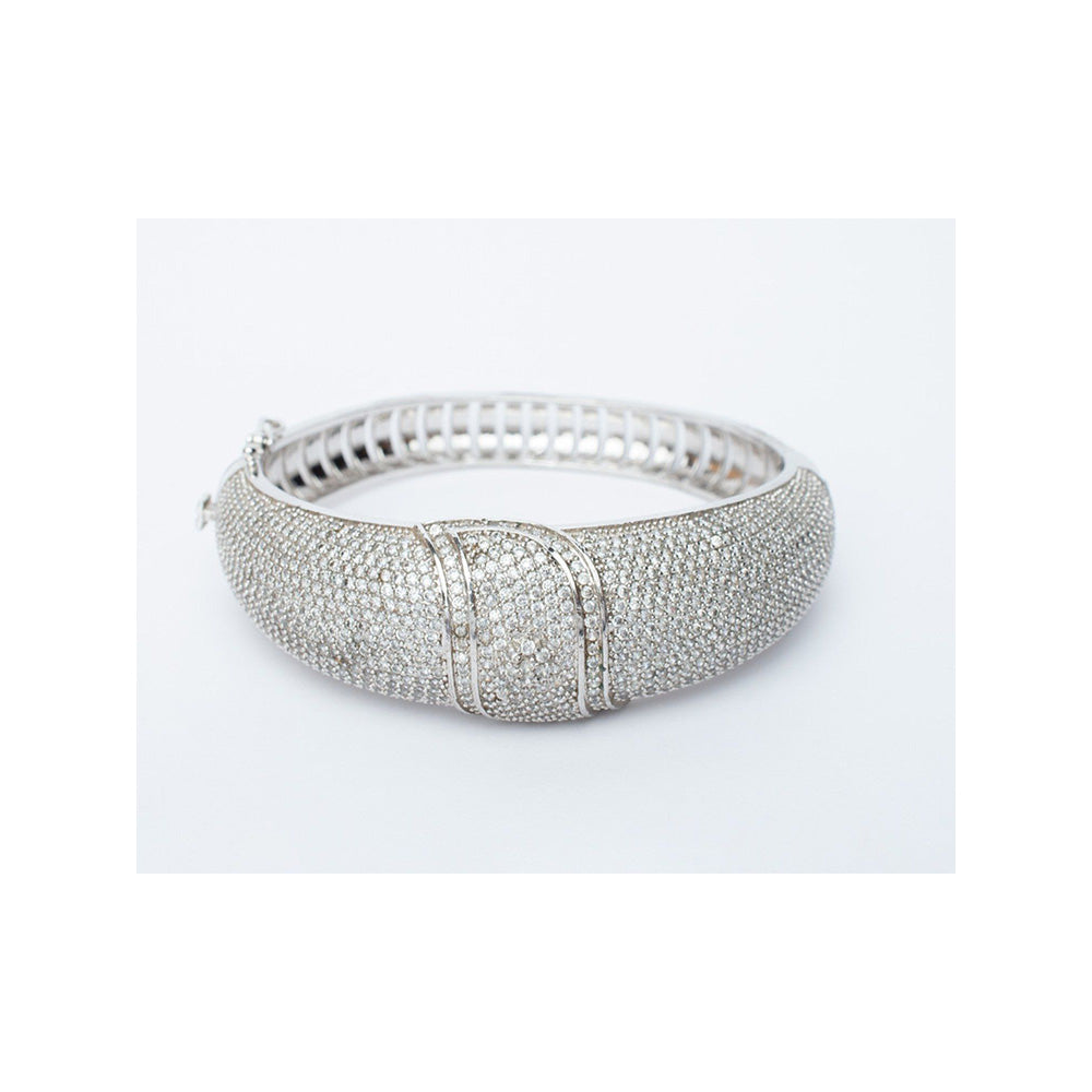 VIVINIA By Vidhi Mehra Silver Plated Womens Kada