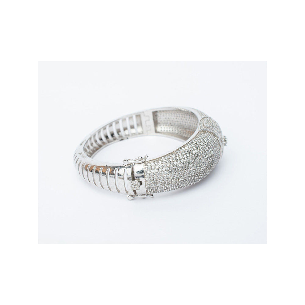 VIVINIA By Vidhi Mehra Silver Plated Womens Kada