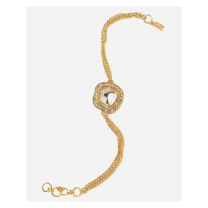 VIVINIA By Vidhi Mehra Gold Plated Womens Zircon Bracelet