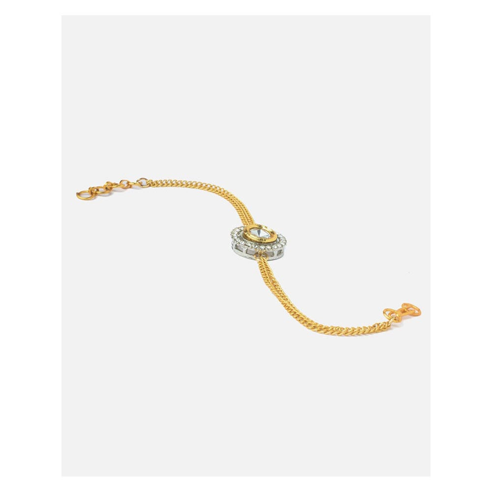 VIVINIA By Vidhi Mehra Gold Plated Womens Zircon Bracelet