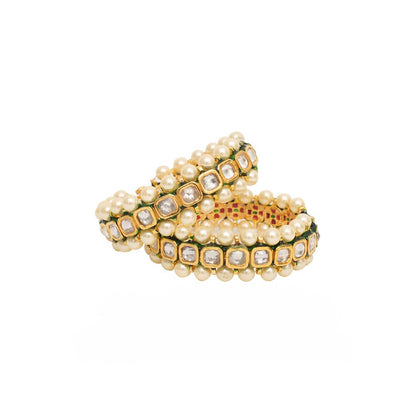 VIVINIA By Vidhi Mehra Gold Plated Synthetic Stone Womens Bangles